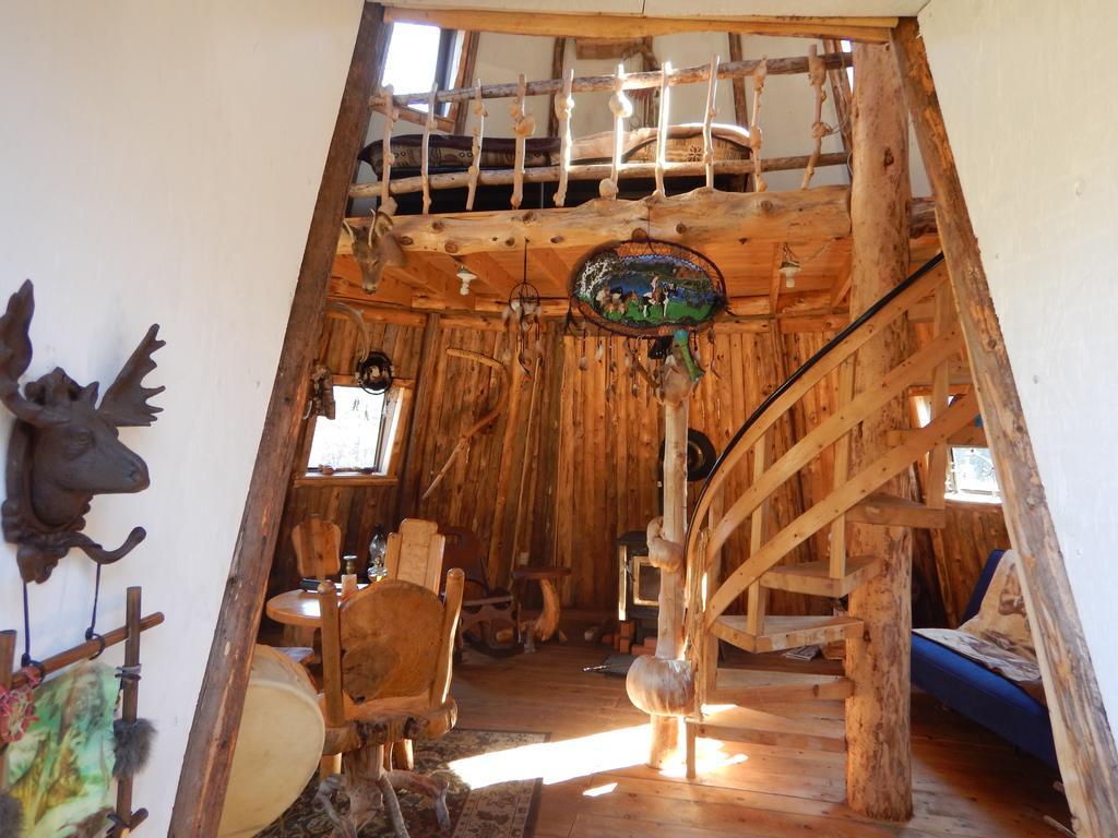 Villa Aux Tipis de la Rivière Sauvage Saint Romain Esterno foto